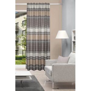 HOME WOHNIDEEN ANOUK Cortina - Beige (natur) - 245cm - Modern blackout, patrón, poliéster HOME WOHNIDEEN ANOUK Cortina - Beige (natur) - 245cm - Modern blackout, patrón, poliéster