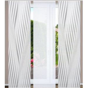Home Grün RIWELO Recyceltes Polyester Bambus-Optik 60x245cm Vorhang Home Grün RIWELO Recyceltes Polyester Bambus-Optik 60x245cm Vorhang