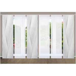 HOME RIWELO Recyceltes Polyester Bambus-Design Raumteiler - Schiebegardine HOME RIWELO Recyceltes Polyester Bambus-Design Raumteiler - Schiebegardine