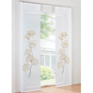 HEINE HOME Beiget Bambus-Optik Gardine - Halbtransparent HEINE HOME Beiget Bambus-Optik Gardine - Halbtransparent