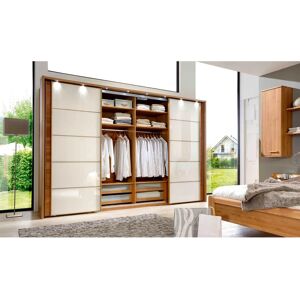WIEMANN Kufstein Kleiderschrank - 3-türig, 330cm, Weiß (Eiche, Glas) - Kleiderschrank WIEMANN Kufstein Kleiderschrank - 3-türig, 330cm, Weiß (Eiche, Glas) - Kleiderschrank