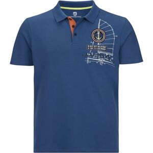 Jan Vanderstorm Nicco Poloshirt - Casual, Komfort, 100% Baumwolle, Royal Blau - Poloshirt Jan Vanderstorm Nicco Poloshirt - Casual, Komfort, 100% Baumwolle, Royal Blau - Poloshirt