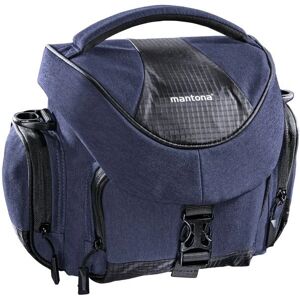 mantona Sac pour Appareil Photo - Bleu - Protège, Réglable, Durable - Publicité mantona Sac pour Appareil Photo - Bleu - Protège, Réglable, Durable - Publicité
