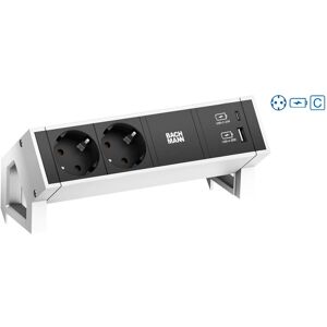 Bachmann - DESK2 - 2xCEE7/3 - 1xUSB-C 30W - 0.20 m - Power strip Bachmann - DESK2 - 2xCEE7/3 - 1xUSB-C 30W - 0.20 m - Power strip
