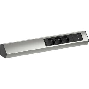 Bachmann BACH 932.006 - Stainless Steel Power Strip 3 Outlets 1 USB - Power Strip Bachmann BACH 932.006 - Stainless Steel Power Strip 3 Outlets 1 USB - Power Strip