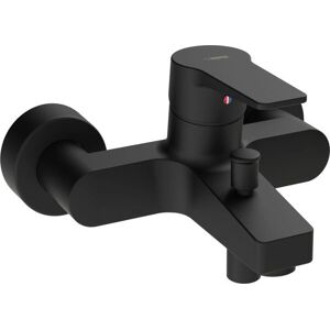 Mixeor de baie Hansa twist negru mat, proiecție 162mm Mixeor de baie Hansa twist negru mat, proiecție 162mm