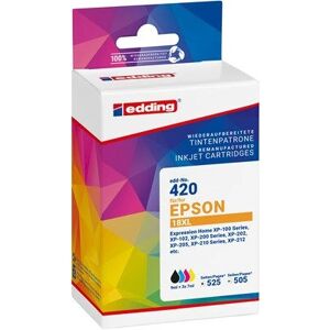 Edding 18-420-01 Flerfarvet blækpatron - Kompatibel med Epson T1816, T1811, T1812, T1813, T1814 Edding 18-420-01 Flerfarvet blækpatron - Kompatibel med Epson T1816, T1811, T1812, T1813, T1814