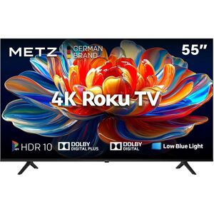 Metz Blue 55MUD6001Z Roku TV Schwarz 4K UHD Fernseher 139 cm - Smart TV Metz Blue 55MUD6001Z Roku TV Schwarz 4K UHD Fernseher 139 cm - Smart TV