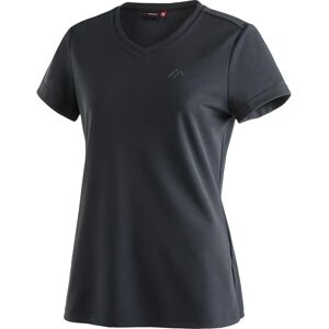 Maier Sports Trudy Schwarz V-Ausschnitt Schnell T-Shirt Maier Sports Trudy Schwarz V-Ausschnitt Schnell T-Shirt