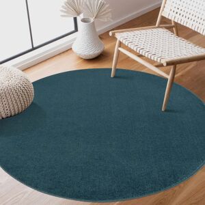 Sanat Uni Rund Teppich - Robuster 200cm Blauer Bodenbelag Sanat Uni Rund Teppich - Robuster 200cm Blauer Bodenbelag