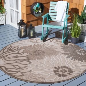 SANAT - Floral 2 - Beige - Ø150 cm - Rug SANAT - Floral 2 - Beige - Ø150 cm - Rug