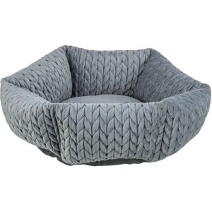 Trixie Livia Round Dog Bed - Grey - 50cm Trixie Livia Round Dog Bed - Grey - 50cm