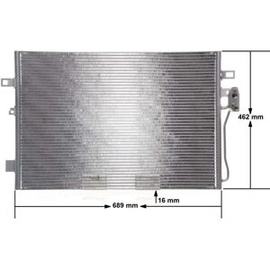 MAHLE BEHR AC 46 000S Air Conditioning Condenser - air conditioning condenser MAHLE BEHR AC 46 000S Air Conditioning Condenser - air conditioning condenser