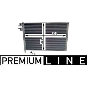 MAHLE BEHR 4057635020749 - AC condenser MAHLE BEHR 4057635020749 - AC condenser