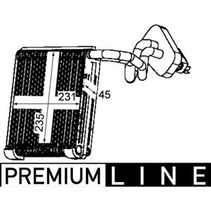 MAHLE BEHR Verdampfer - mit Expansionsventil - 4057635044608 MAHLE BEHR Verdampfer - mit Expansionsventil - 4057635044608