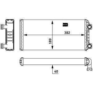 MAHLE AH 133 000P Radiatorverwarmingssysteem MAHLE AH 133 000P Radiatorverwarmingssysteem