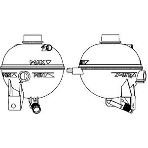 Mahle 132386 Weißer Kühlmittelausgleichsbehälter für Peugeot 307 SW Break Mahle 132386 Weißer Kühlmittelausgleichsbehälter für Peugeot 307 SW Break