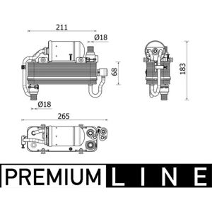 Mahle 960 000p - BMW ilmastoinnin lauhdutin, rinnakkaisputket Mahle 960 000p - BMW ilmastoinnin lauhdutin, rinnakkaisputket