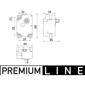 Mahle AA 71 000P Mischklappe - Mischklappe Mahle AA 71 000P Mischklappe - Mischklappe