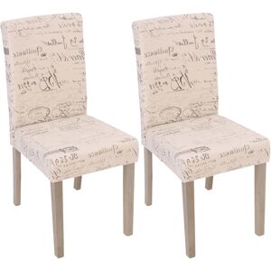 MENDLER - Ensemble 2 chaises Littau - Chaises de salle à manger modernes MENDLER - Ensemble 2 chaises Littau - Chaises de salle à manger modernes