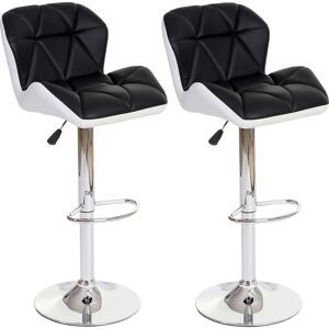 MENDLER Tabouret de Bar Réglable en Eco-cuir - Type Bar MENDLER Tabouret de Bar Réglable en Eco-cuir - Type Bar