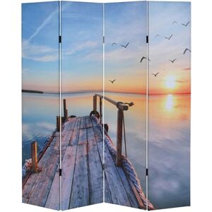 HHG - T234 - 180x160cm - Multicolor - Pantalla divisoria HHG - T234 - 180x160cm - Multicolor - Pantalla divisoria