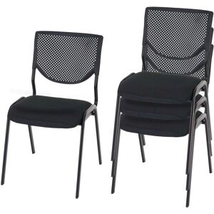 Silla de Oficina HHG T401 - Ergonómica, Apilable, Diseño Moderno Silla de Oficina HHG T401 - Ergonómica, Apilable, Diseño Moderno