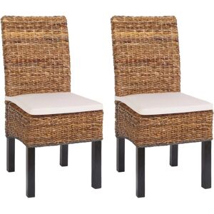 HHG - M69 - Hoja de plátano oscura - Silla comedor HHG - M69 - Hoja de plátano oscura - Silla comedor