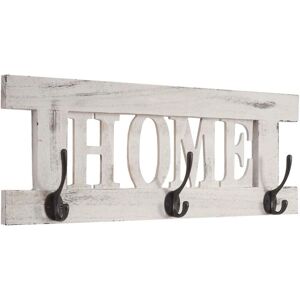 HHG - 990 Home - Blanco - 55x21 cm - Perchero de pared HHG - 990 Home - Blanco - 55x21 cm - Perchero de pared