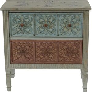 MCW Almada Kommode - Vintage Shabby Chic - 80x79x40cm MCW Almada Kommode - Vintage Shabby Chic - 80x79x40cm