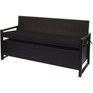 MENDLER Banc de jardin Poly-Rattan HWC-F39 - Mobilier de jardin - Publicité MENDLER Banc de jardin Poly-Rattan HWC-F39 - Mobilier de jardin - Publicité