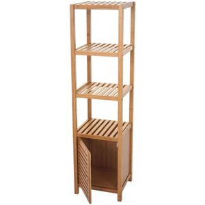 HHG - HHG-554 - Bambú - Estantería de baño HHG - HHG-554 - Bambú - Estantería de baño
