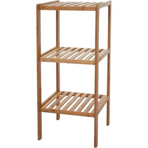 HHG - 550 - Bambú - 80x34x33cm - Estantería de baño HHG - 550 - Bambú - 80x34x33cm - Estantería de baño