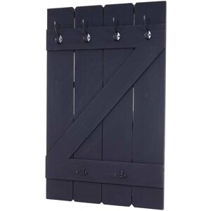 HHG - 783 - Gris oscuro shabby - Wall coat rack HHG - 783 - Gris oscuro shabby - Wall coat rack