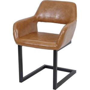 HHG - 870 ii - Marrón - Imitación cuero - Silla de comedor HHG - 870 ii - Marrón - Imitación cuero - Silla de comedor