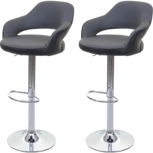 MENDLER Marque Modèle HWC-F16 Tabouret de Bar Réglable avec Dossier - Rotation à 360° MENDLER Marque Modèle HWC-F16 Tabouret de Bar Réglable avec Dossier - Rotation à 360°