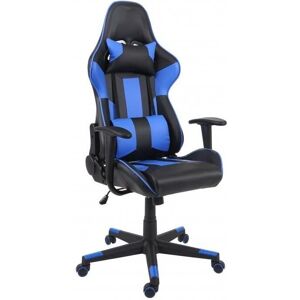 MENDLER Chaise de Bureau HWC-F84 - Ergonomique, Réglable, Bleu/Noir MENDLER Chaise de Bureau HWC-F84 - Ergonomique, Réglable, Bleu/Noir