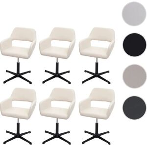 Chaise de salle à manger rétro crème Mendler - Chaise de salle à manger Chaise de salle à manger rétro crème Mendler - Chaise de salle à manger