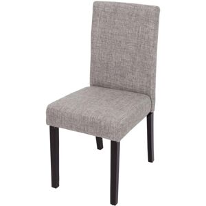 Sedia da pranzo grigia HHG Littau - Mobili da sala da pranzo Sedia da pranzo grigia HHG Littau - Mobili da sala da pranzo