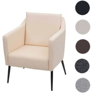 Mendler Fauteuil Lounge Beige HWC-H93A - Siège Relax Mendler Fauteuil Lounge Beige HWC-H93A - Siège Relax