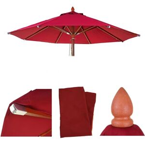 HHG - HHG-667 - Ø4m - poliestere - Copertura ombrello HHG - HHG-667 - Ø4m - poliestere - Copertura ombrello