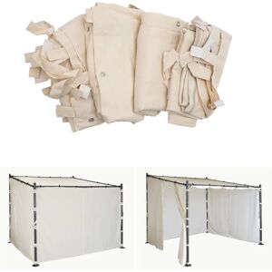 HHG - 927 - beige - 3x3m - Pergola panels HHG - 927 - beige - 3x3m - Pergola panels