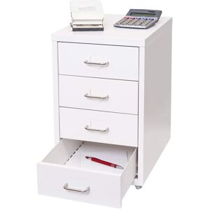 MENDLER Caisson de bureau Boston T851 - Blanc - Publicité MENDLER Caisson de bureau Boston T851 - Blanc - Publicité