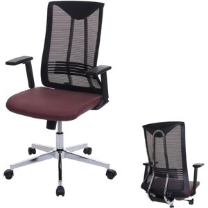 Chaise de bureau ergonomique MENDLER - Bordeaux Chaise de bureau ergonomique MENDLER - Bordeaux