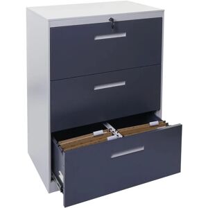 Armoire à fichiers en acier MENDLER - Verrouillable, 4 tiroirs - Organisation de bureau - Publicité Armoire à fichiers en acier MENDLER - Verrouillable, 4 tiroirs - Organisation de bureau - Publicité