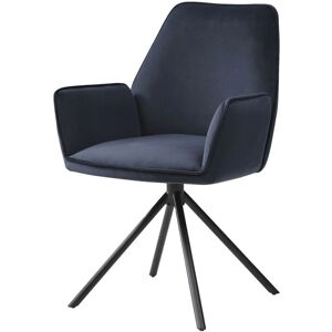 Sedia girevole in velluto HHG 851 - Sedia da pranzo Sedia girevole in velluto HHG 851 - Sedia da pranzo