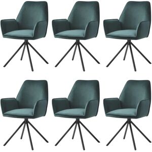 MCW G67-6 Samt Esszimmerstühle - Set aus 6 MCW G67-6 Samt Esszimmerstühle - Set aus 6