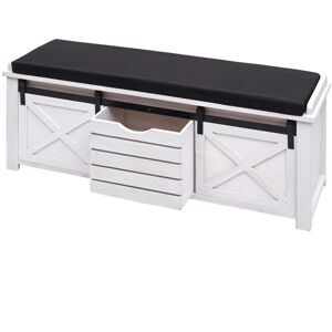 HHG 596 Bianco 43x102x33 cm panca HHG 596 Bianco 43x102x33 cm panca