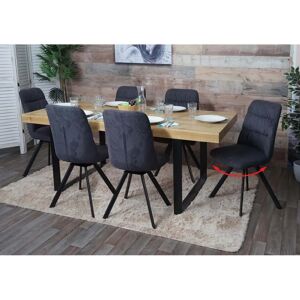 Chaises de salle à manger Mendler 6 pièces - Velours pivotant Chaises de salle à manger Mendler 6 pièces - Velours pivotant