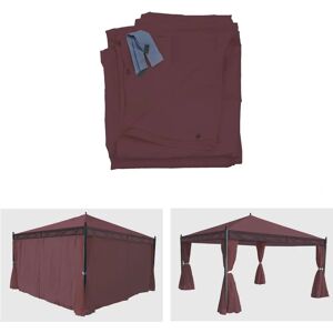 MENDLER Marque 4 Pièces Murs Latéraux pour Pergola - Résistant UV & Eau - Publicité MENDLER Marque 4 Pièces Murs Latéraux pour Pergola - Résistant UV & Eau - Publicité